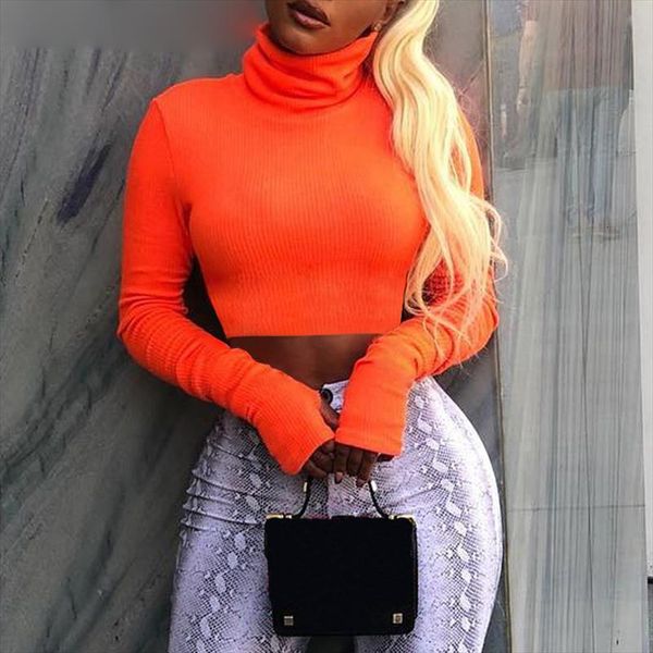 aossilind turtleneck long sleeve crop women autumn winter short t shirt casual christmas pullovers, White
aossilind turtleneck long sleeve crop women autumn winter short t shirt casual christmas pullovers, White