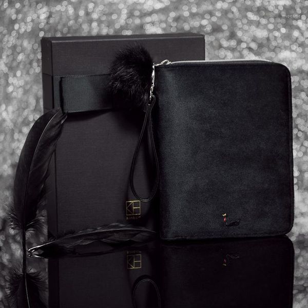 notepads 2021 luxury kinbor a6 black swan travels journal gift box diary book velvet planner zipper notebook creative stationery1, Purple;pink
notepads 2021 luxury kinbor a6 black swan travels journal gift box diary book velvet planner zipper notebook creative stationery1, Purple;pink