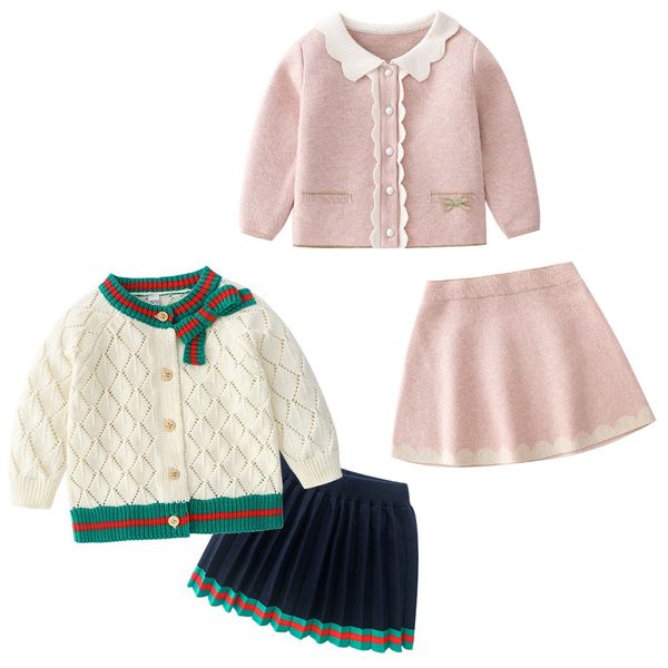 children's set autumn 2022 new style pink little fragrance girls dresses 1-3 year old baby girl designer cotton knitted cardigan + skir, White
children's set autumn 2022 new style pink little fragrance girls dresses 1-3 year old baby girl designer cotton knitted cardigan + skir, White