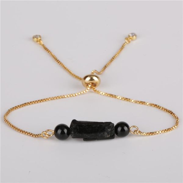 natural rough black tourmaline mineral precious healing stone & smooth onyx bead stone link adjustable bracelet for women man
natural rough black tourmaline mineral precious healing stone & smooth onyx bead stone link adjustable bracelet for women man