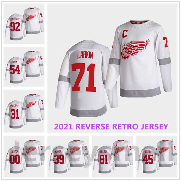 women detroit red wings dylan larkin 2021 reverse retro jersey nielsen zetterberg howe staal namestnikov bertuzzi stecher glendening jerseys, Black
women detroit red wings dylan larkin 2021 reverse retro jersey nielsen zetterberg howe staal namestnikov bertuzzi stecher glendening jerseys, Black