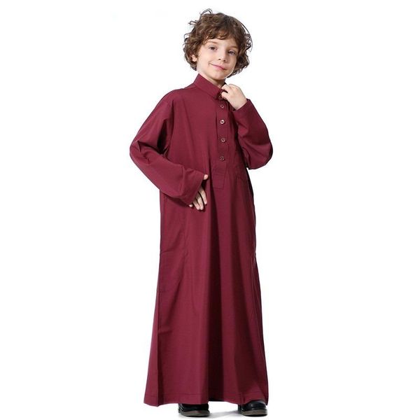 muslim fashion child clothes saudi arabia islamic clothing elementary school student boy long sleeve robe abaya dubai kg-594, Red
muslim fashion child clothes saudi arabia islamic clothing elementary school student boy long sleeve robe abaya dubai kg-594, Red