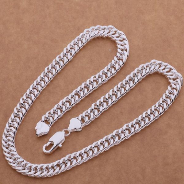 chains 925 sterling silver 10mm*20'' fashion simple chain buckle necklace women men beautiful jewelry gift
chains 925 sterling silver 10mm*20'' fashion simple chain buckle necklace women men beautiful jewelry gift
