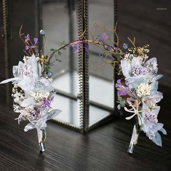 wedding hair accessories for bride colorful flower leaves hairband headdress hair jewelry floral crown women head pieces ml1, Golden;silver
wedding hair accessories for bride colorful flower leaves hairband headdress hair jewelry floral crown women head pieces ml1, Golden;silver