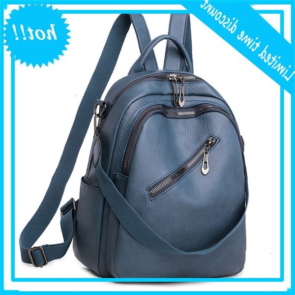 2020 new dual-purpose women's double shoulder bag foreign style college student schoolbag fashion personality waterproof soft leather
2020 new dual-purpose women's double shoulder bag foreign style college student schoolbag fashion personality waterproof soft leather