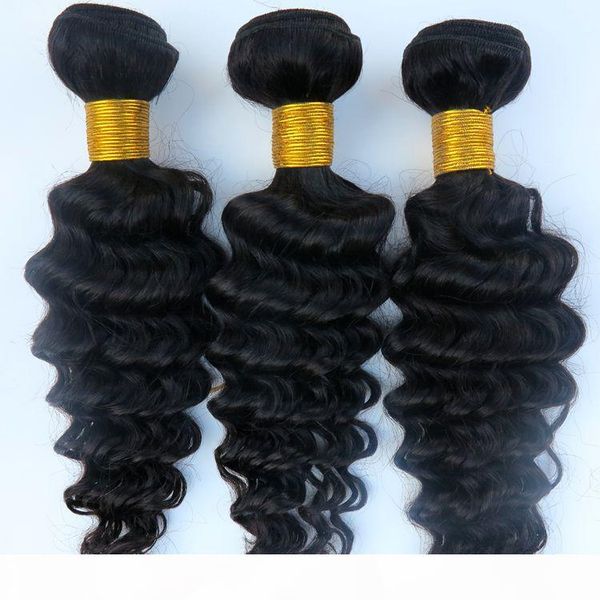 mink virgin brazilian hair weaves human hair bundles deep wave 8-34inch unprocessed peruvian indian malaysian dyeable hair extensions, Black
mink virgin brazilian hair weaves human hair bundles deep wave 8-34inch unprocessed peruvian indian malaysian dyeable hair extensions, Black