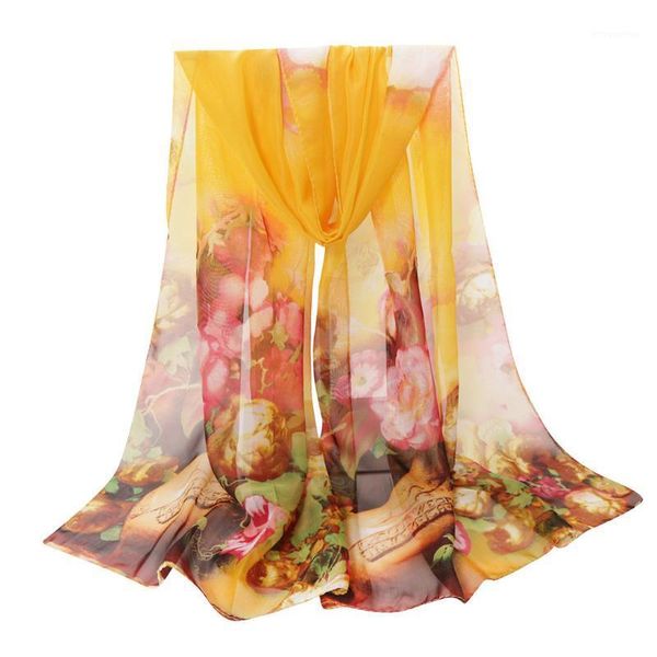 sagace scarfs for ladies fashion women flower print shawl long soft wrap scarf simulation silk scarves beach foulard sciarpa1, Blue;gray
sagace scarfs for ladies fashion women flower print shawl long soft wrap scarf simulation silk scarves beach foulard sciarpa1, Blue;gray