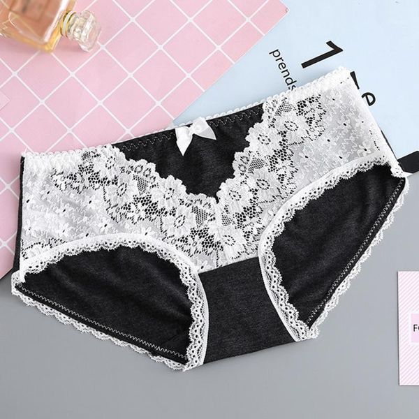 summer new style japanese cotton underwear lace hollow female shorts bow ladies low waist briefs1, Black;pink
summer new style japanese cotton underwear lace hollow female shorts bow ladies low waist briefs1, Black;pink
