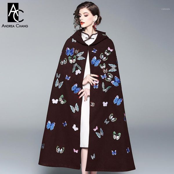 autumn winter woman trench outwear overcoat cloak cape colorful butterfly pattern dark brown x-long fashion vintage hooded cape1, Tan;black
autumn winter woman trench outwear overcoat cloak cape colorful butterfly pattern dark brown x-long fashion vintage hooded cape1, Tan;black