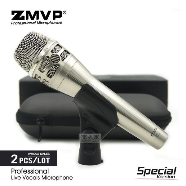 2pcs special edition professional live vocals ksm8n nickel dynamic microphone karaoke super-cardioid stage performance mic1
2pcs special edition professional live vocals ksm8n nickel dynamic microphone karaoke super-cardioid stage performance mic1