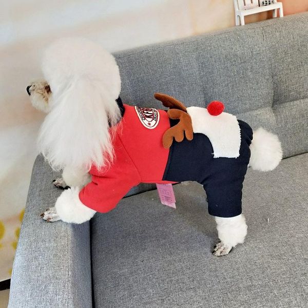 christmas dog cat cotton coat clothes winter pet four-legged jumpsuit jacket warm cartoon new year outfit for small dogs cats
christmas dog cat cotton coat clothes winter pet four-legged jumpsuit jacket warm cartoon new year outfit for small dogs cats