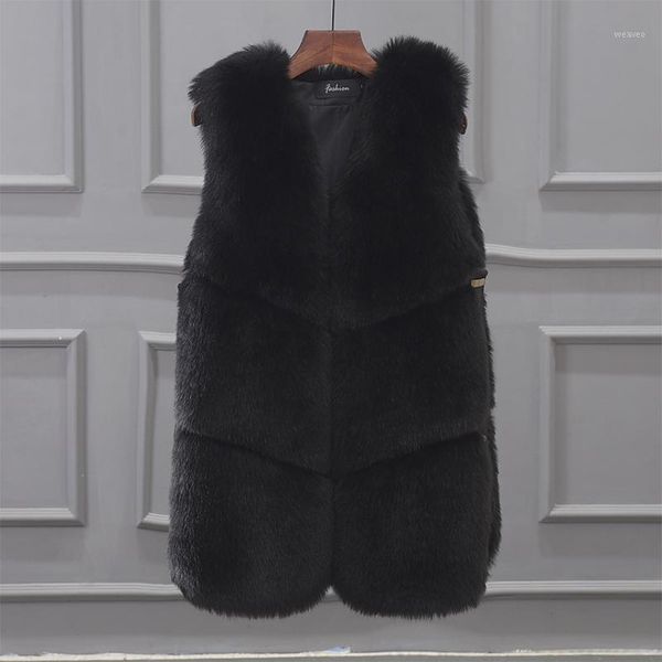 women's fur & faux 2021 vest women imitation long thick warm winter black grey thicker coat woman1
women's fur & faux 2021 vest women imitation long thick warm winter black grey thicker coat woman1