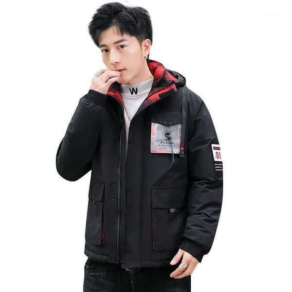 men's down & parkas men's windproof winter jackets hooded thicken fashion warm jacket men thick casual outwear coat1, Black
men's down & parkas men's windproof winter jackets hooded thicken fashion warm jacket men thick casual outwear coat1, Black