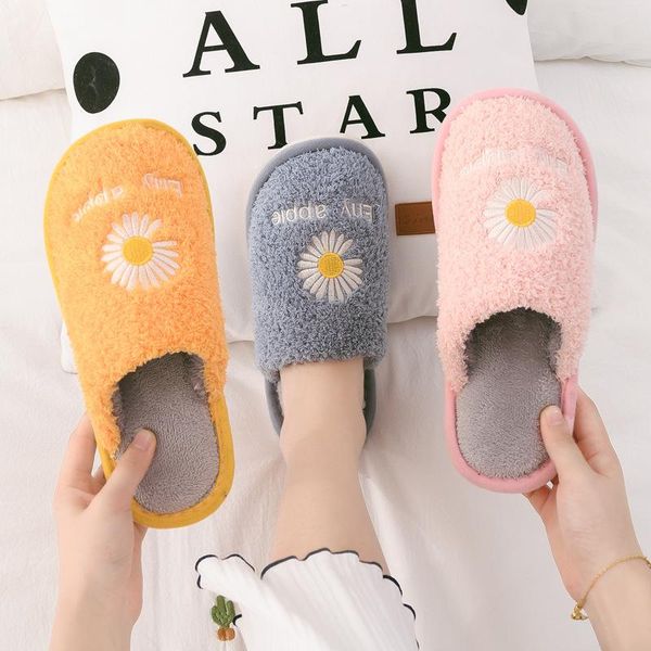 slippers autumn and winter ladies cotton cute little daisy indoor lovers plush warm non-slip, Black
slippers autumn and winter ladies cotton cute little daisy indoor lovers plush warm non-slip, Black