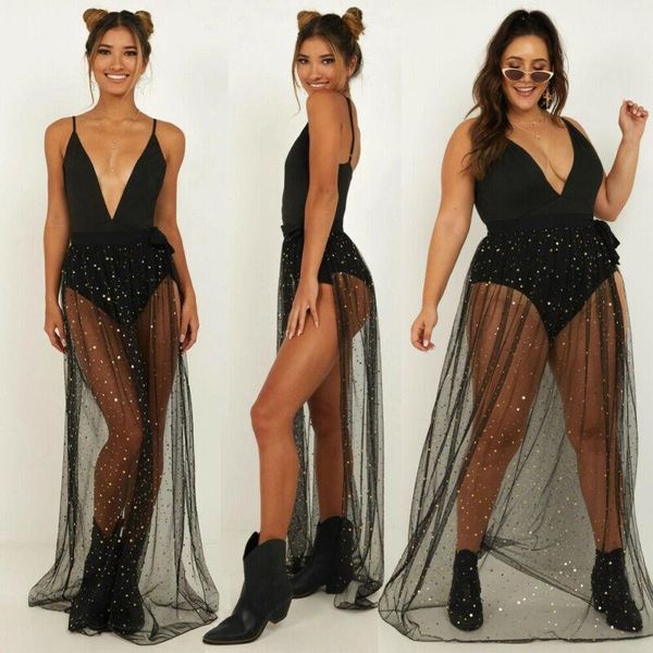 women's swimwear women bikini beach sarong wear cover up swimsuit wrap chiffon skirt1, White;black
women's swimwear women bikini beach sarong wear cover up swimsuit wrap chiffon skirt1, White;black