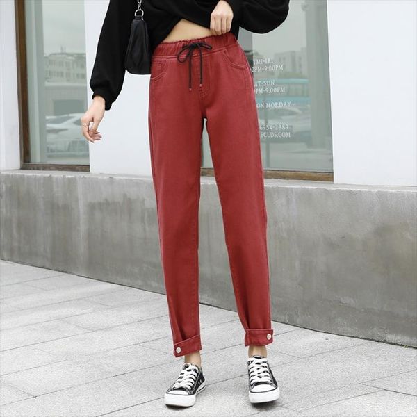 multicolor jeans женщина высокая талия плюс размер умягчитель drawstring свободная лодыжка длина женских джинсовые брюки harem 4xl 5xl, Blue
multicolor jeans женщина высокая талия плюс размер умягчитель drawstring свободная лодыжка длина женских джинсовые брюки harem 4xl 5xl, Blue