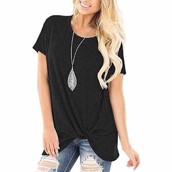 nekosi women's casual twist knot tshirt tunic solid cotton blend round neck short sleeve black large 73ui#, White
nekosi women's casual twist knot tshirt tunic solid cotton blend round neck short sleeve black large 73ui#, White