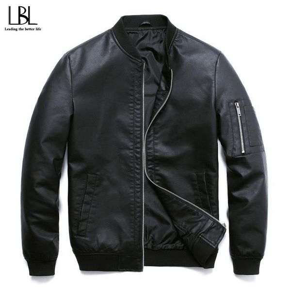 autumn winter zipper pu leather jacket men casual motorcycle mens leather coat leisure clothing slim fit cool men's clothing 5xl, Black
autumn winter zipper pu leather jacket men casual motorcycle mens leather coat leisure clothing slim fit cool men's clothing 5xl, Black