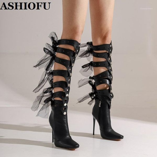ashiofu new women's high heels boots buckles plus laces party prom dress shoes evening bfcm fashion winter knee-high shoes1, Black
ashiofu new women's high heels boots buckles plus laces party prom dress shoes evening bfcm fashion winter knee-high shoes1, Black