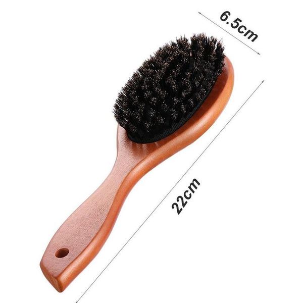 wooden handle bristles salon hair brush bristle hairbrush massage comb anti-static hair scalp brush styl jllaep, Silver
wooden handle bristles salon hair brush bristle hairbrush massage comb anti-static hair scalp brush styl jllaep, Silver