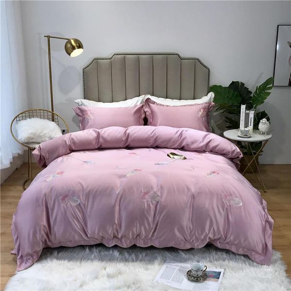 luxurious washed silk cotton solid bedding sets king sheet bedclothes quilt flat comforter/duvet cover size embroidered
luxurious washed silk cotton solid bedding sets king sheet bedclothes quilt flat comforter/duvet cover size embroidered