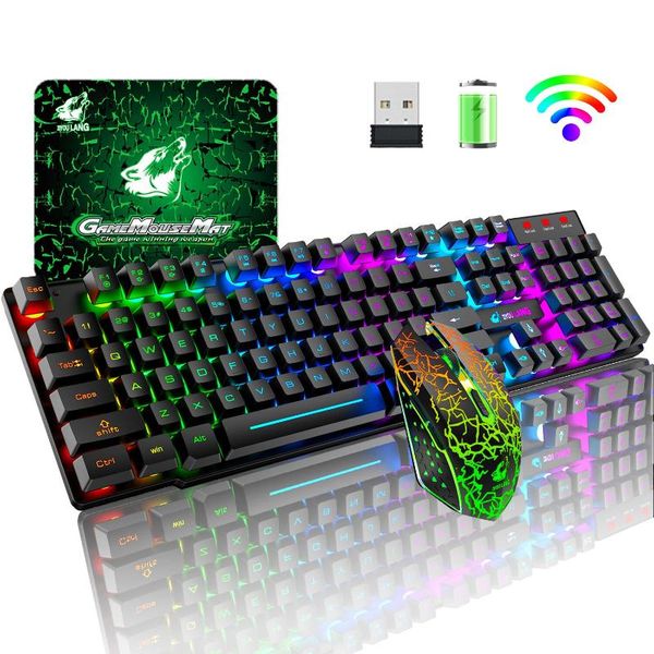 keyboard mouse combos rechargeable wireless gaming set 2.4g game illuminated combo for lap5.0
keyboard mouse combos rechargeable wireless gaming set 2.4g game illuminated combo for lap5.0