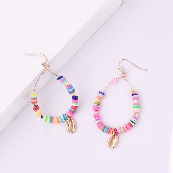 dangle & chandelier colorful clay shell earrings bohemian style anniversary earring for women party accessories jewelry, Silver
dangle & chandelier colorful clay shell earrings bohemian style anniversary earring for women party accessories jewelry, Silver