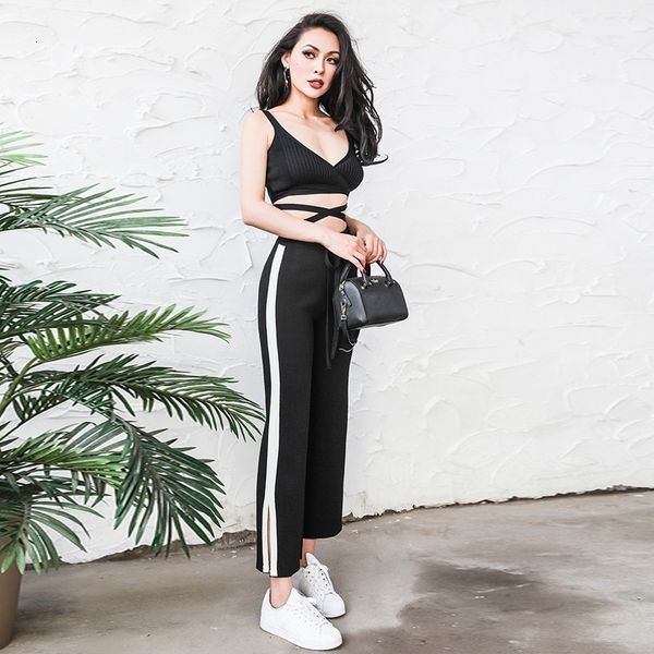2021 new summer white stripes wide pants leg women torozelo-length slim high rise tapes all elptical mesh 0dm4, Black;white
2021 new summer white stripes wide pants leg women torozelo-length slim high rise tapes all elptical mesh 0dm4, Black;white