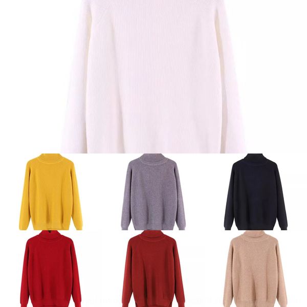 new korean high collar simple thickened bottomed t-shirt women's short solid color loose pullover pullover pullovert-shirt pulloverswea, White;black
new korean high collar simple thickened bottomed t-shirt women's short solid color loose pullover pullover pullovert-shirt pulloverswea, White;black