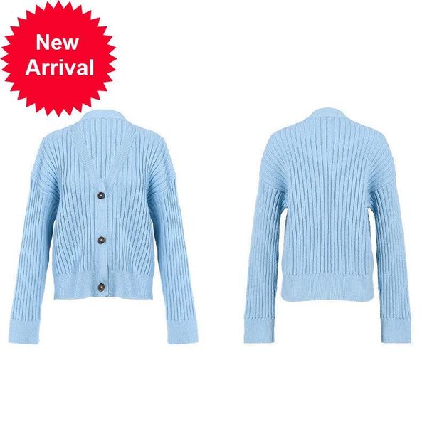 2021 new ocasional design autumn elegant clothing women v decorating in breasted mode single cardigans blue male shirt 3kag, White;black
2021 new ocasional design autumn elegant clothing women v decorating in breasted mode single cardigans blue male shirt 3kag, White;black