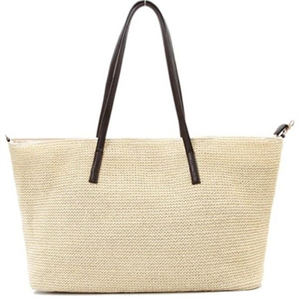 women handbag shoulder tote vacation women's bag straw casual bag woven portable large-capacity beach
women handbag shoulder tote vacation women's bag straw casual bag woven portable large-capacity beach