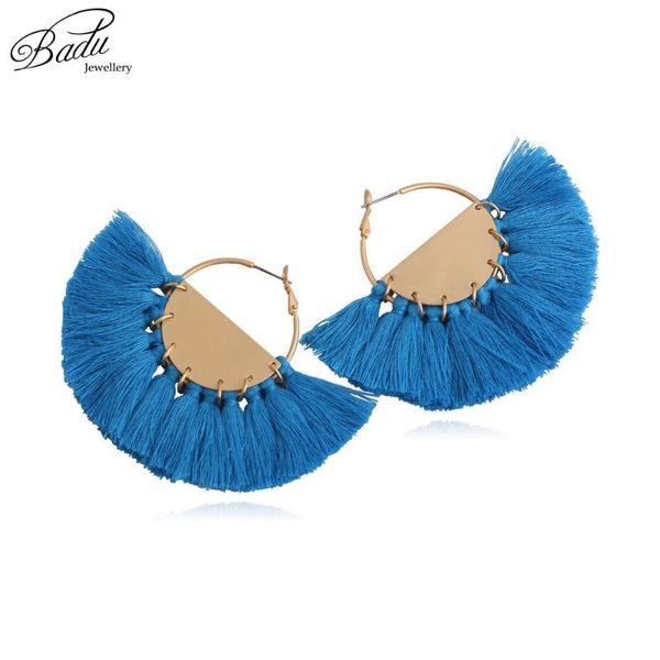 badu gold hoop tassel earring women statement 7 colors big fringe earrings exaggerate fan shape 2021 trendy jewelry holiday gift, Golden;silver
badu gold hoop tassel earring women statement 7 colors big fringe earrings exaggerate fan shape 2021 trendy jewelry holiday gift, Golden;silver