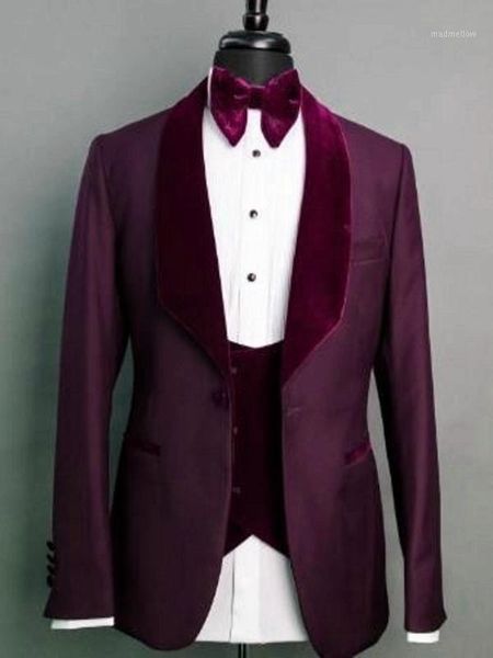 men's suits & blazers custom made men burgundy groom tuxedos shawl velvet lapel groomsmen wedding man ( jacket+pants+vest+tie ) c9551, White;black
men's suits & blazers custom made men burgundy groom tuxedos shawl velvet lapel groomsmen wedding man ( jacket+pants+vest+tie ) c9551, White;black
