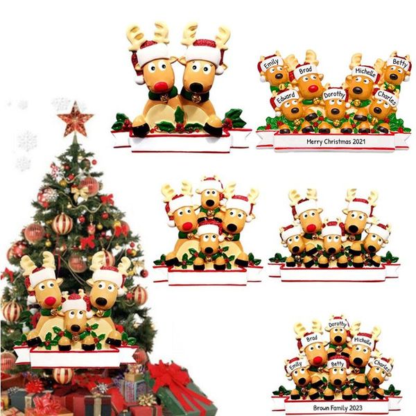 christmas tree hanging ornament elks shape personalized pendants the whole family decorations handwritten blessings xmas gifts 
christmas tree hanging ornament elks shape personalized pendants the whole family decorations handwritten blessings xmas gifts