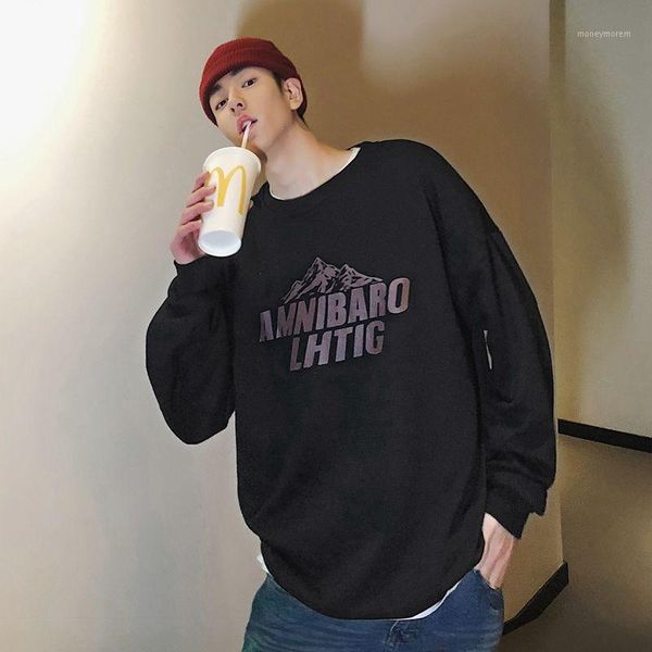 men's hoodies & sweatshirts 2021 summer thin section loose leisure youth campus wind sports letter pattern printing round neck casual p, Black
men's hoodies & sweatshirts 2021 summer thin section loose leisure youth campus wind sports letter pattern printing round neck casual p, Black