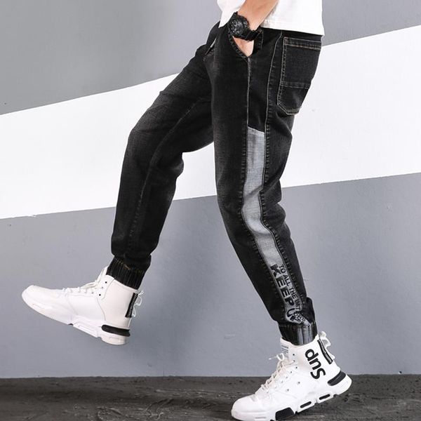 stretch student jeans denim trousers new men pants loose large size plus long jeans loose brand high quality, Blue
stretch student jeans denim trousers new men pants loose large size plus long jeans loose brand high quality, Blue