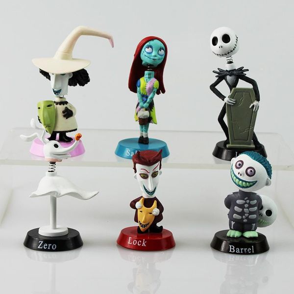 christmas gift anime nightmare before christmas jack pvc doll action figures toy dool 6pcs/ set 5~7cm lll
christmas gift anime nightmare before christmas jack pvc doll action figures toy dool 6pcs/ set 5~7cm lll