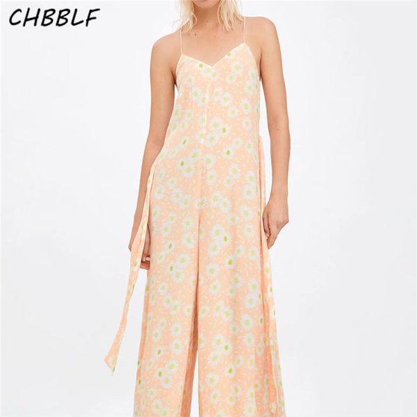 chbblf women elegant v neck print jumpsuits sleeveless bow tie sashes adjustable strap female casual chic playsuits xdn8847, Black;white
chbblf women elegant v neck print jumpsuits sleeveless bow tie sashes adjustable strap female casual chic playsuits xdn8847, Black;white