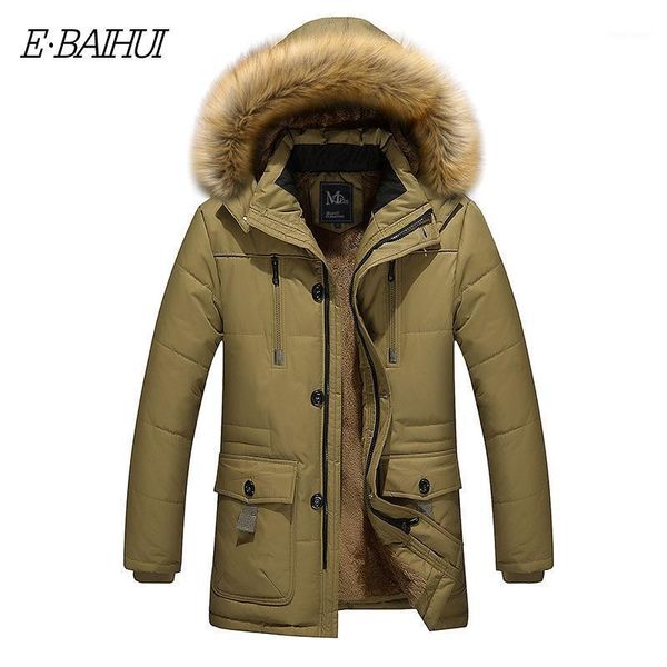 e-baihui winter coats mens 100% cotton thicken parkas masculino jackets hooded jacket men's parkas coat warm outwear male j0051, Black
e-baihui winter coats mens 100% cotton thicken parkas masculino jackets hooded jacket men's parkas coat warm outwear male j0051, Black
