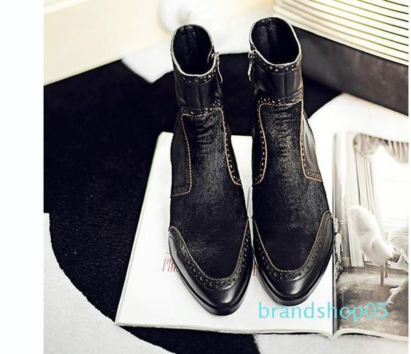 autunmn new large size women shoes flat pointed toes boots black ladies side zipper ankle boots ing
autunmn new large size women shoes flat pointed toes boots black ladies side zipper ankle boots ing