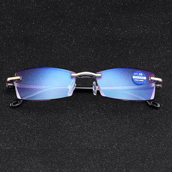 glasses iboode men ultralight women rimless reading clear lens anti blue ray computer goggle presbyopia reader eyeglasses 
glasses iboode men ultralight women rimless reading clear lens anti blue ray computer goggle presbyopia reader eyeglasses