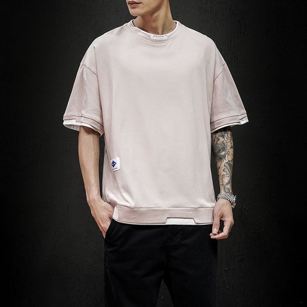 2021 new short sleeve t shirt men casual mens cotton plus size tshirt o-neck summer tee running fashion tshirts h7r6, White;black
2021 new short sleeve t shirt men casual mens cotton plus size tshirt o-neck summer tee running fashion tshirts h7r6, White;black