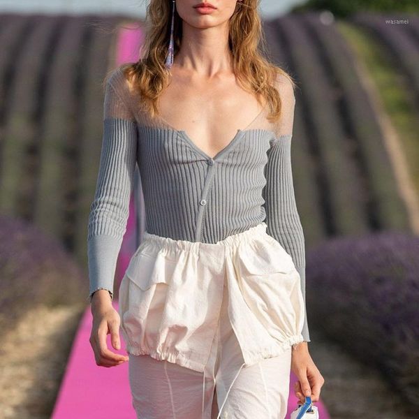 4.22 sheer mesh patchwork sweater cardigans female fashion knitted cardigans sweater 3 color1, White
4.22 sheer mesh patchwork sweater cardigans female fashion knitted cardigans sweater 3 color1, White