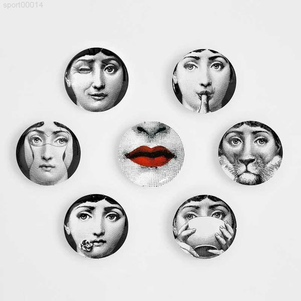 a-new fashion brand designer milan plates color black &white illustration hanging dishes sample room home l decoration
a-new fashion brand designer milan plates color black &white illustration hanging dishes sample room home l decoration