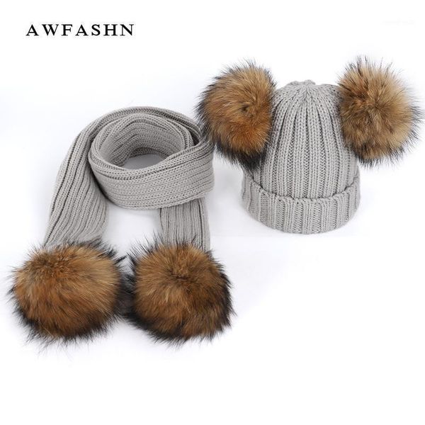 beanies 2021 real fur pompom children's knit hat scarf sets winter warm boy girl cotton fashion scarves soft1
beanies 2021 real fur pompom children's knit hat scarf sets winter warm boy girl cotton fashion scarves soft1