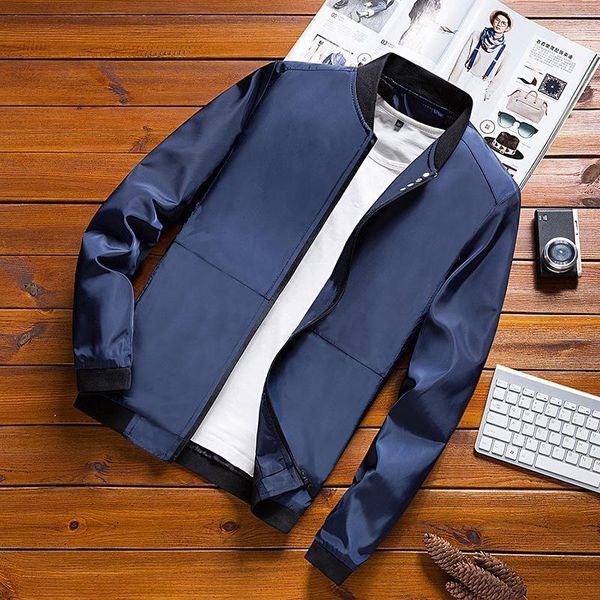 men's jackets 2021 spring style men solid color stand collar jacket thin youth baseball uniform autumn clothing casual jacket1, Black;brown
men's jackets 2021 spring style men solid color stand collar jacket thin youth baseball uniform autumn clothing casual jacket1, Black;brown