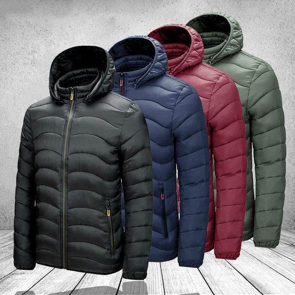 men's down & parkas mens winter jackets and coats fashion thicken warm men clothes hat detachable outerwear manteau homme 4xl male wind, Black
men's down & parkas mens winter jackets and coats fashion thicken warm men clothes hat detachable outerwear manteau homme 4xl male wind, Black