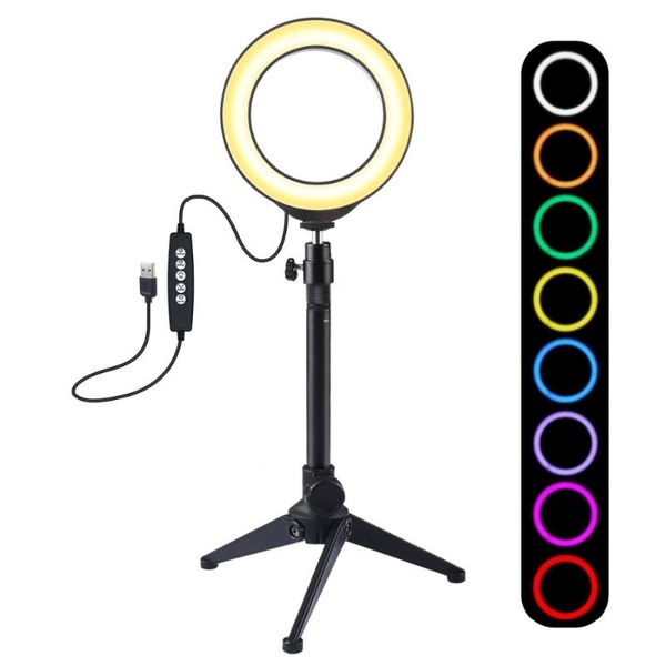 puluz pgraphy 12cm 4.6"rgbw 8 color dimmable led video ring light with tripod stand flashes ring light stand holder
puluz pgraphy 12cm 4.6"rgbw 8 color dimmable led video ring light with tripod stand flashes ring light stand holder