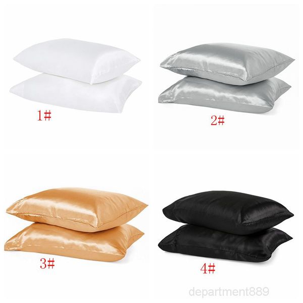 a-100% polyester satin simple style simulated silk solid color pillowcase soft shiny extra smooth comfortable single owb1236
a-100% polyester satin simple style simulated silk solid color pillowcase soft shiny extra smooth comfortable single owb1236