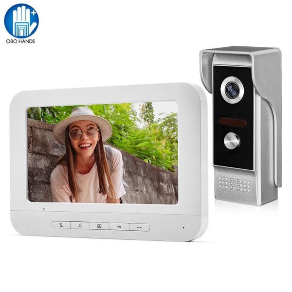 wired video doorbell intercom system 7 inch color monitor panel with night vision video camera door phone two-way audio home use
wired video doorbell intercom system 7 inch color monitor panel with night vision video camera door phone two-way audio home use